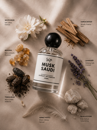 Sirovia Notes Musk Saudi White Musk Perfume