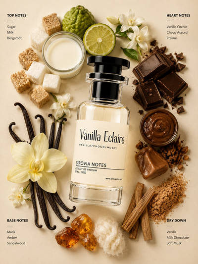 Sirovia Notes Vanilla Éclaire Perfume