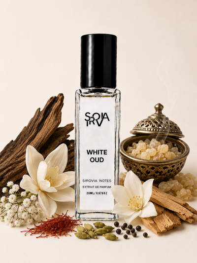 Sirovia Notes White Oud Smooth Woody Perfume