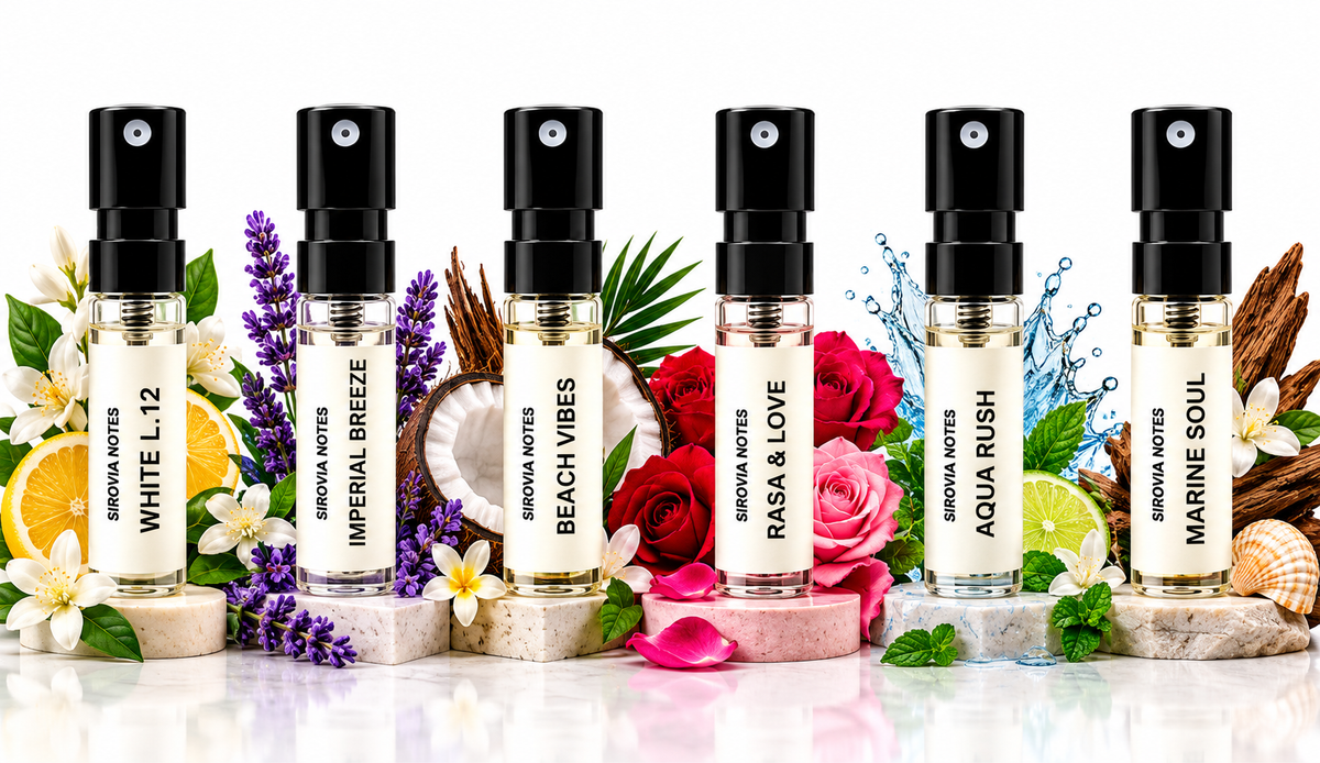Sirovia Notes Fresh Fragrance Discovery