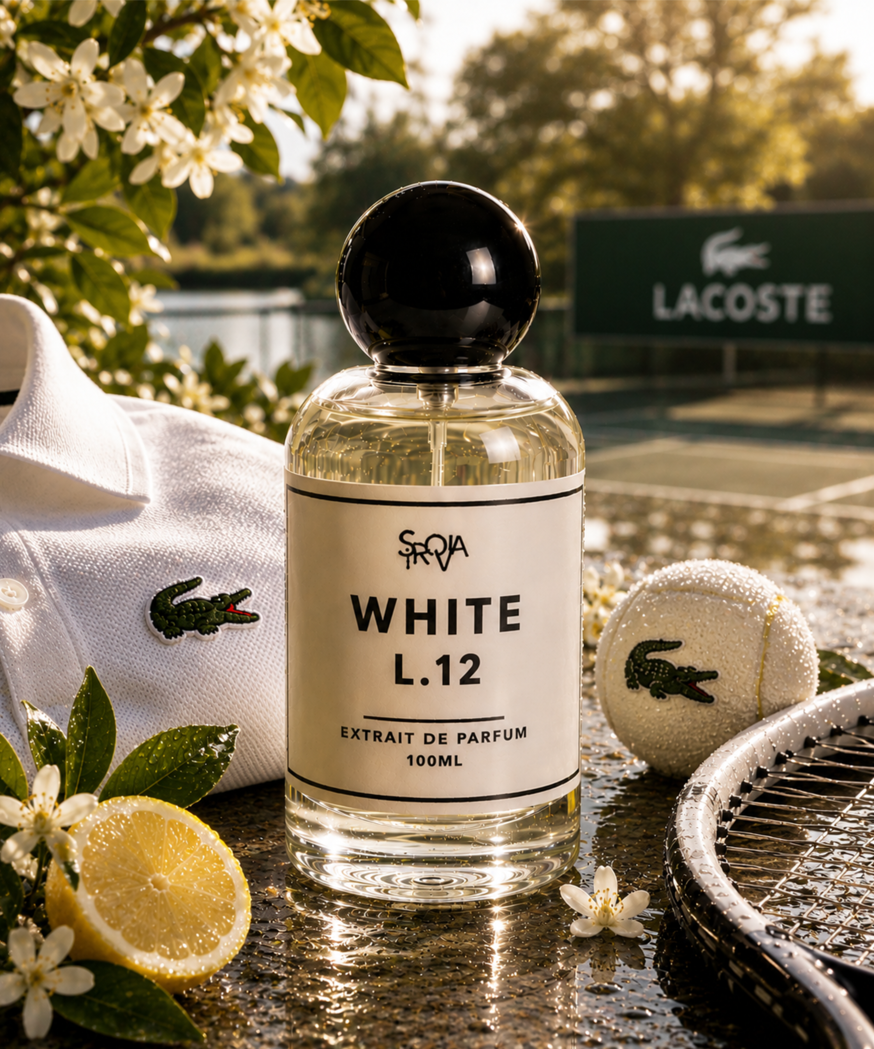 White L.12 Inspired By Lacoste L.12.12