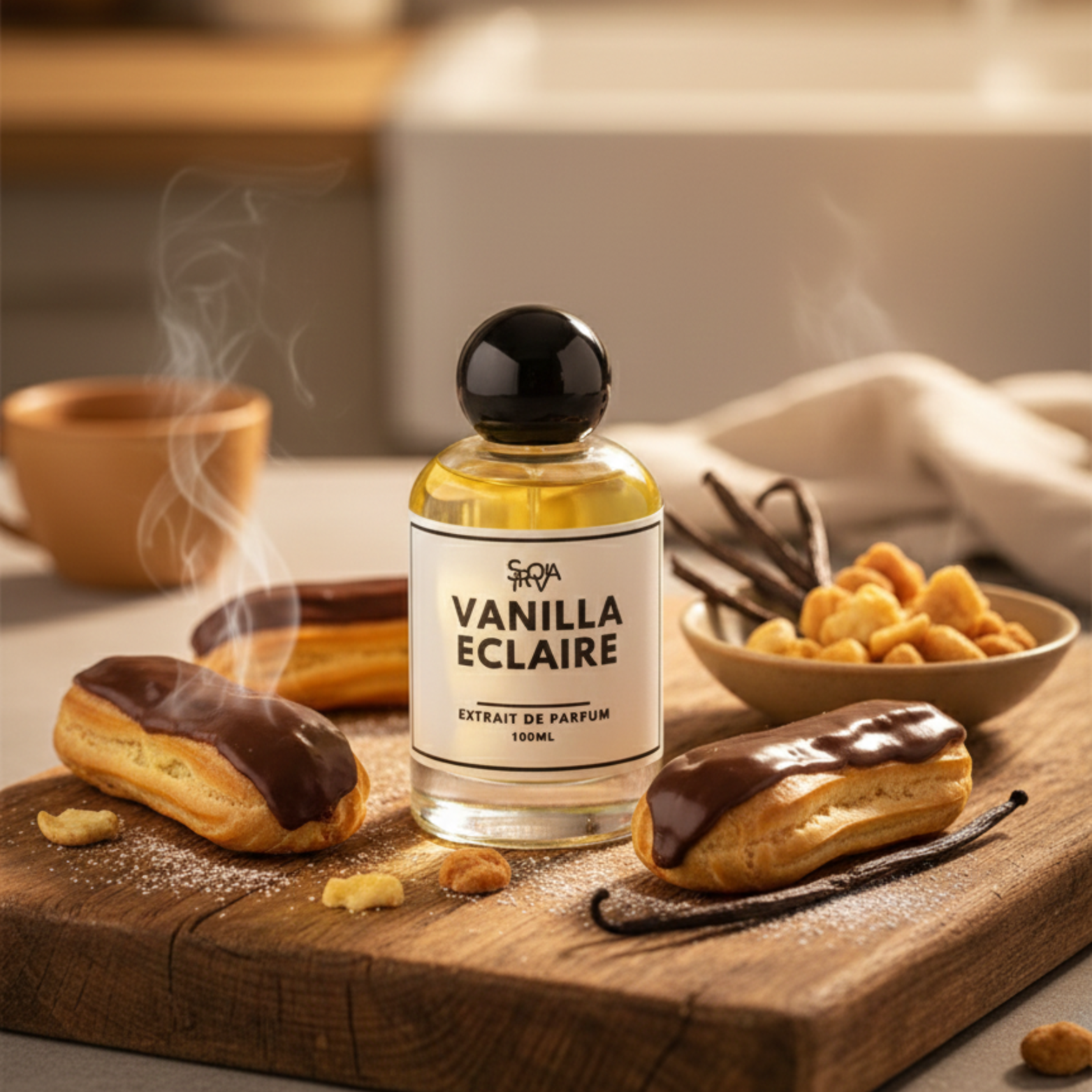 Sirovia Notes Vanilla Eclaire