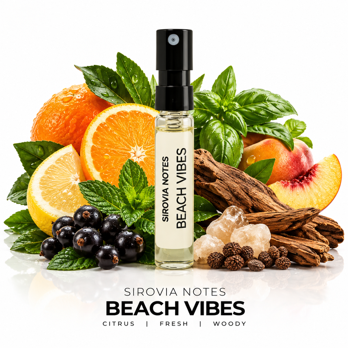 Sirovia Notes Fresh Fragrance Discovery