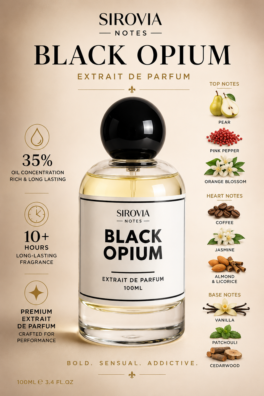 Black Opium Inspired by YSL Black Opium