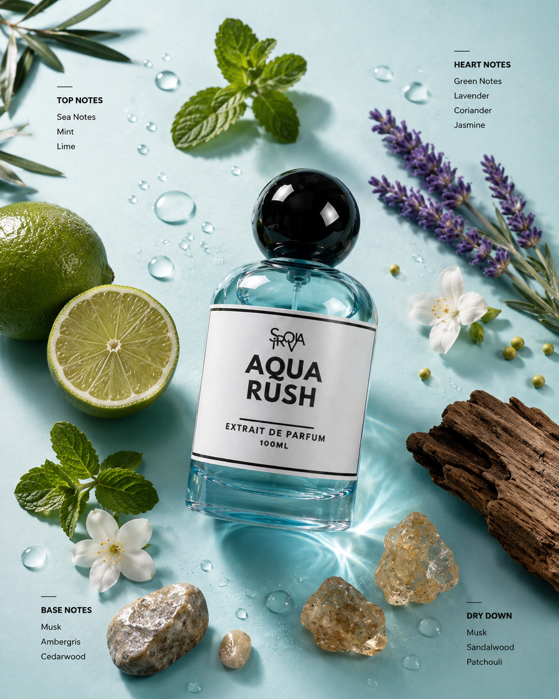 Aqua Rush  Inspired by Davidoff Cool Water