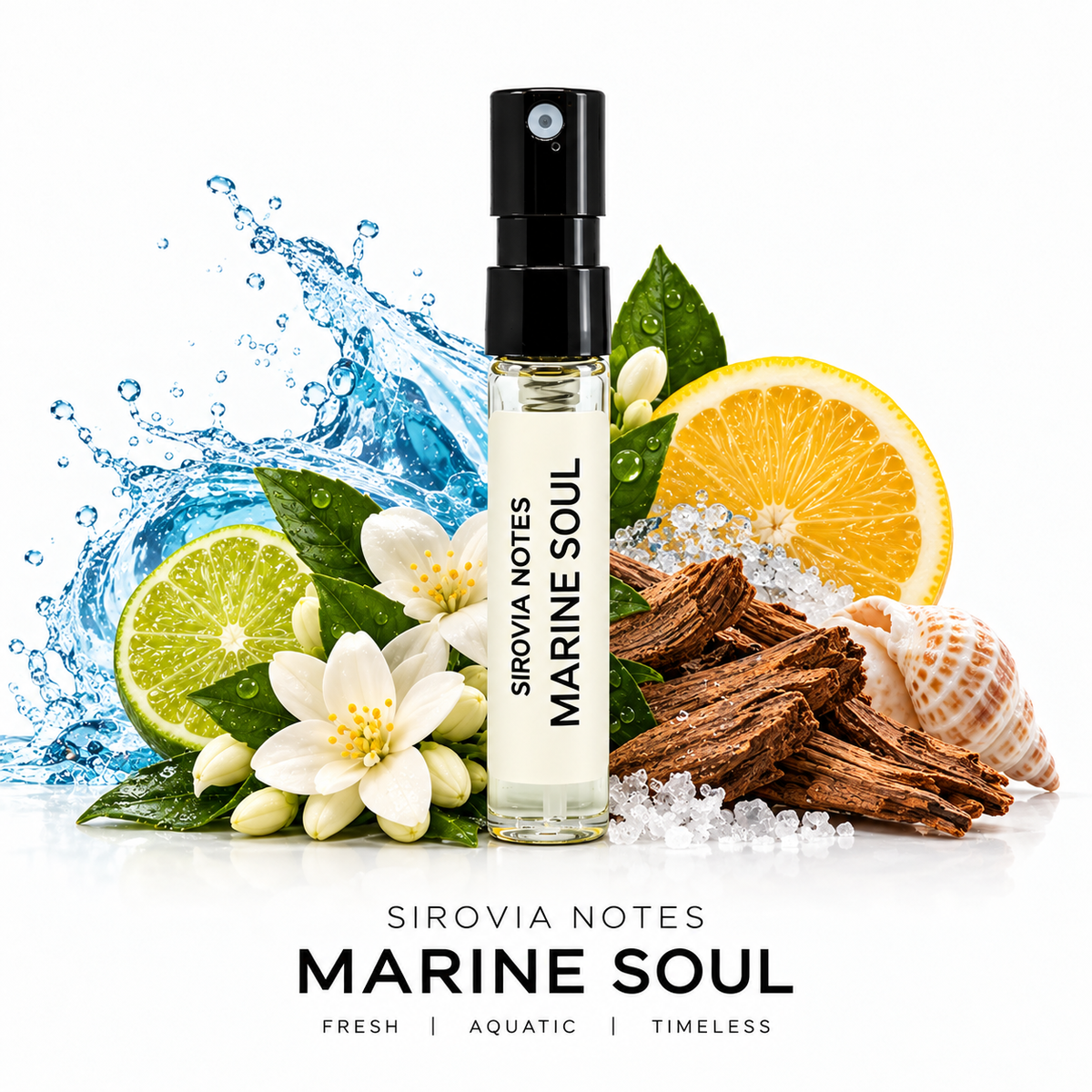 Sirovia Notes Fresh Fragrance Discovery