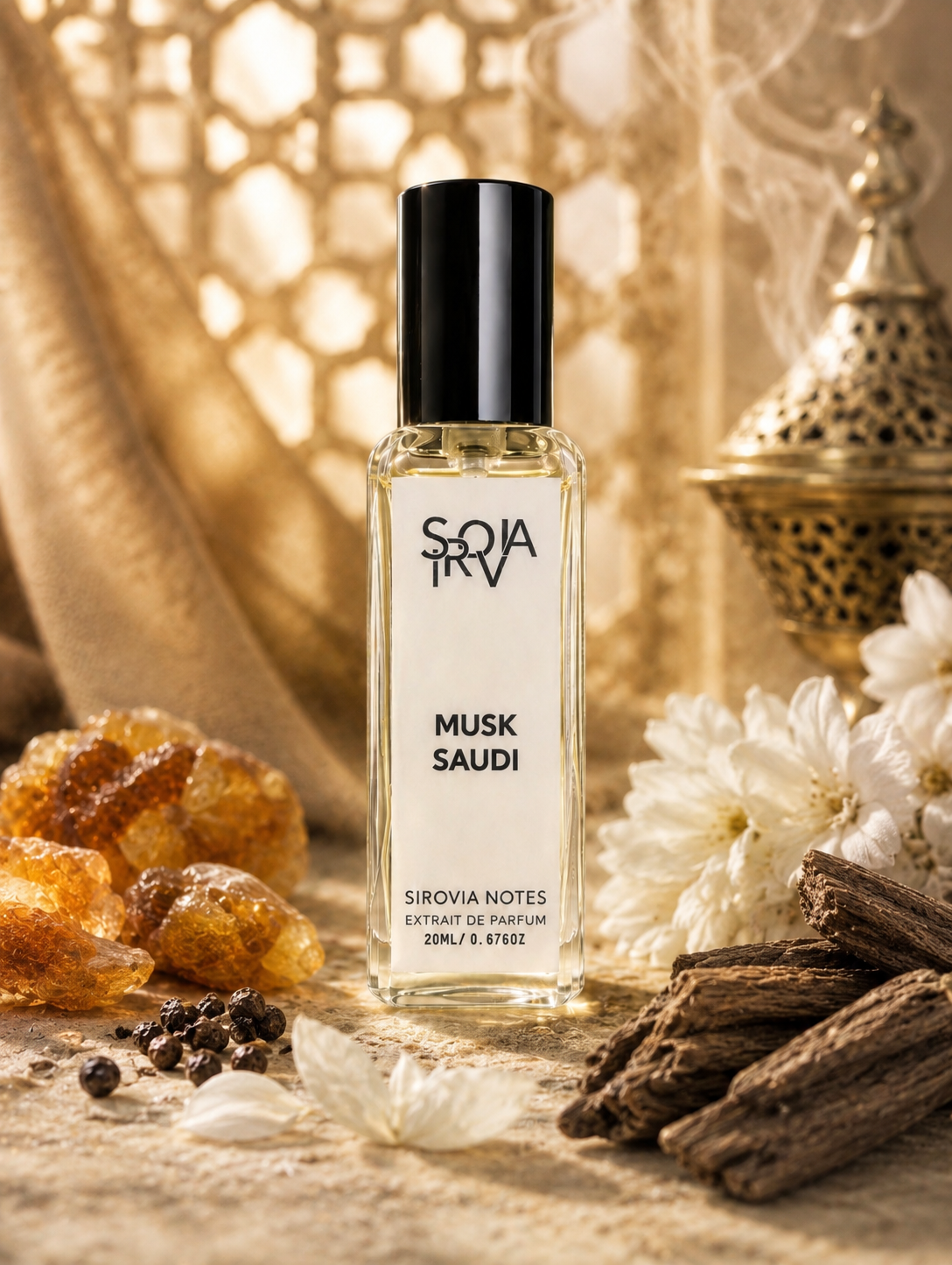 Sirovia Notes Musk Saudi White Musk Perfume